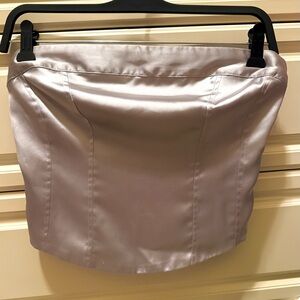 Wild Fable Silver Pencil Skirt